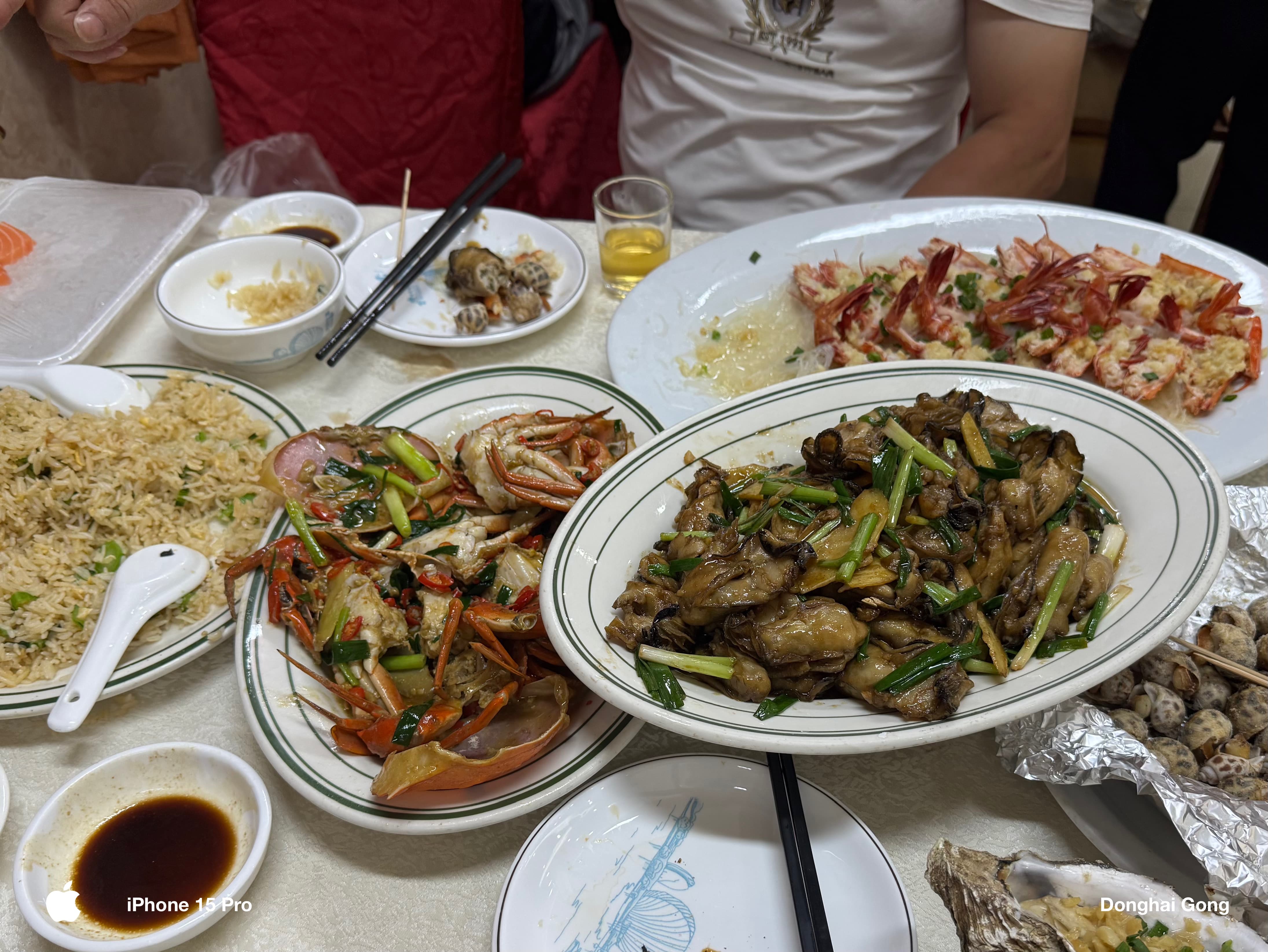 珠海·白藤头水产批发市场·贺富海鲜美食店